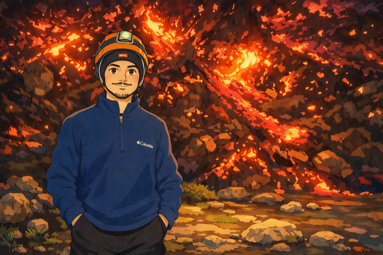 Overview of Linguaglossa with Mount Etna in the background