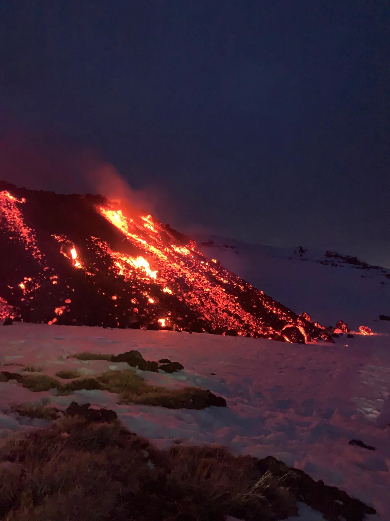 Etna Eruption - February 2025