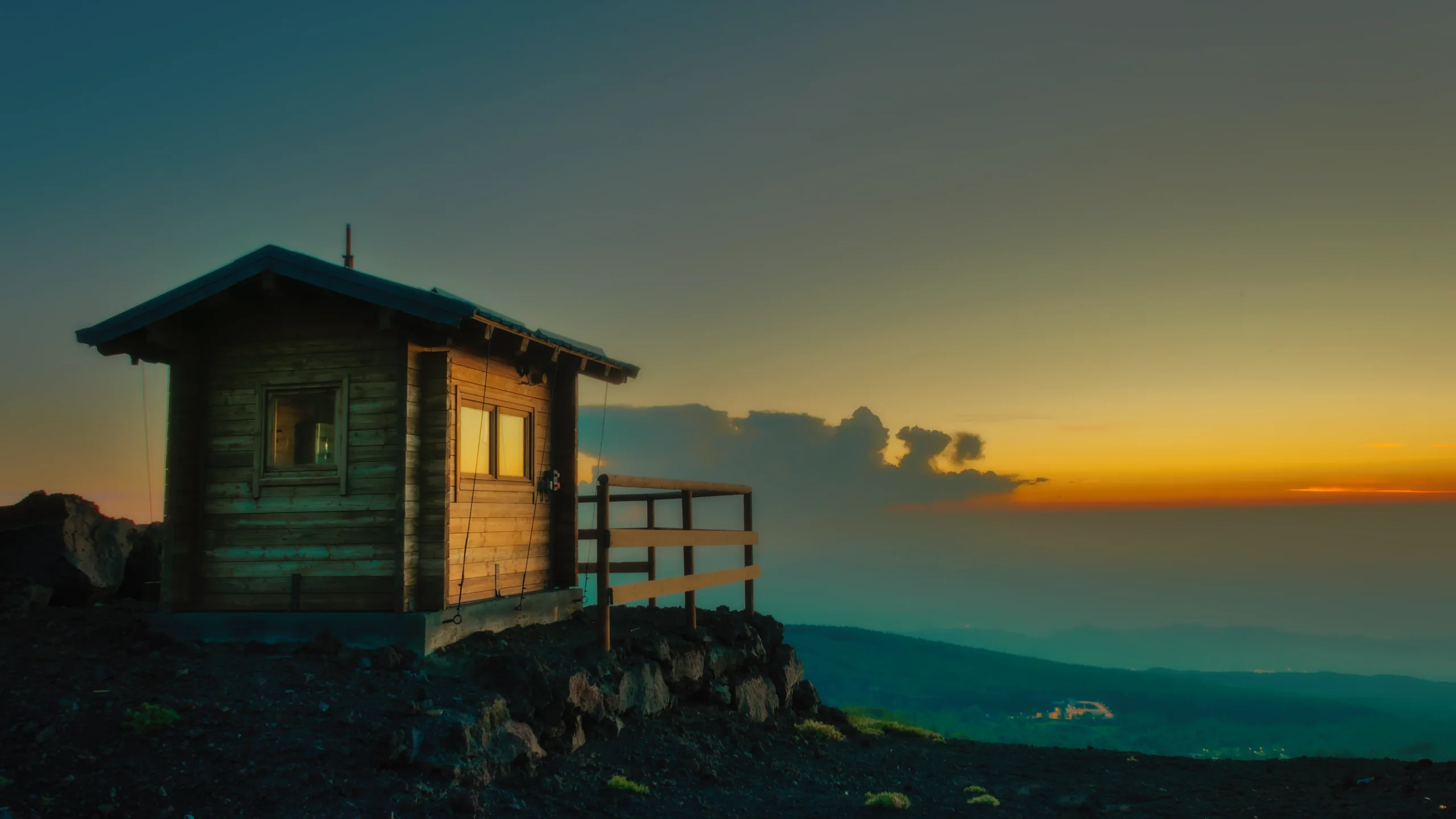Refuge à 2100m d'altitude