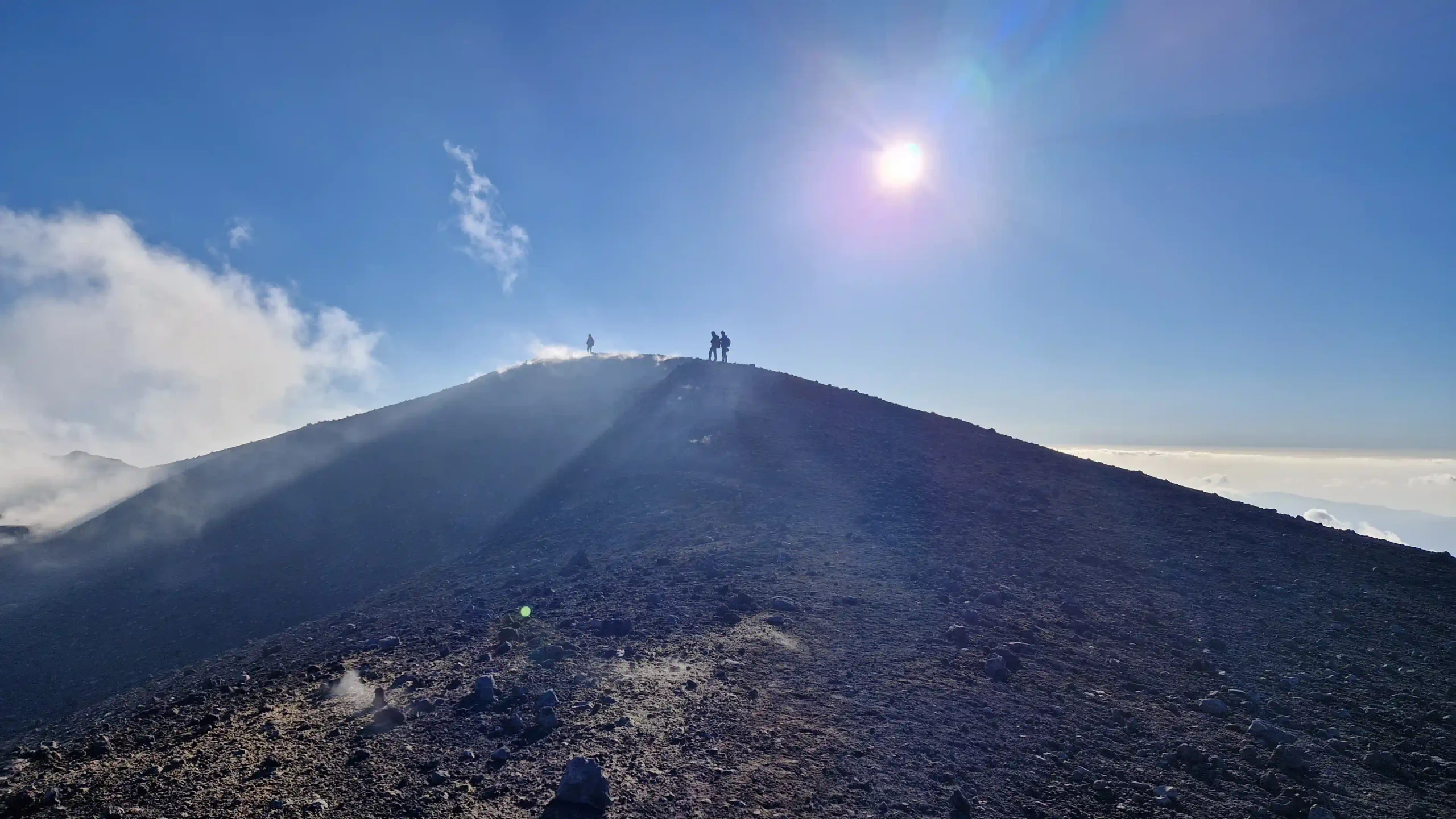 Cratere sommitale Etna 3000m Crateri 2002